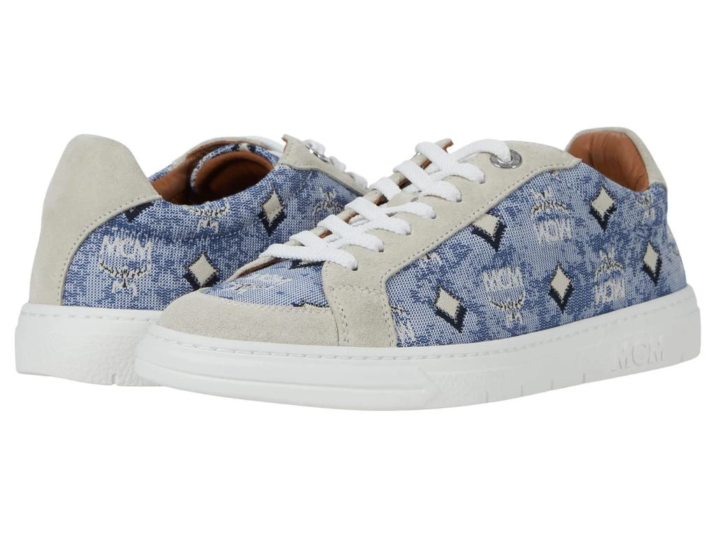 MCM Vintage Monogram Jacquard Sneakers 1