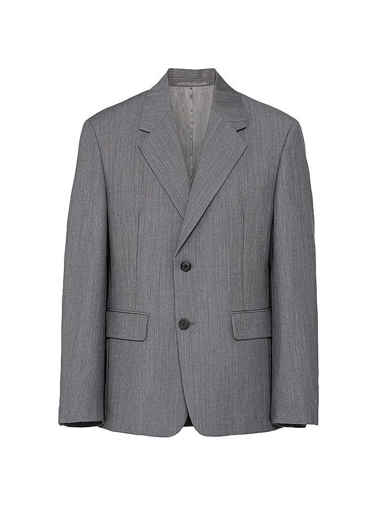 PRADA＊Single-breasted houndstooth 千鳥格子ジャケット＊送込 0400021807914?wid=900