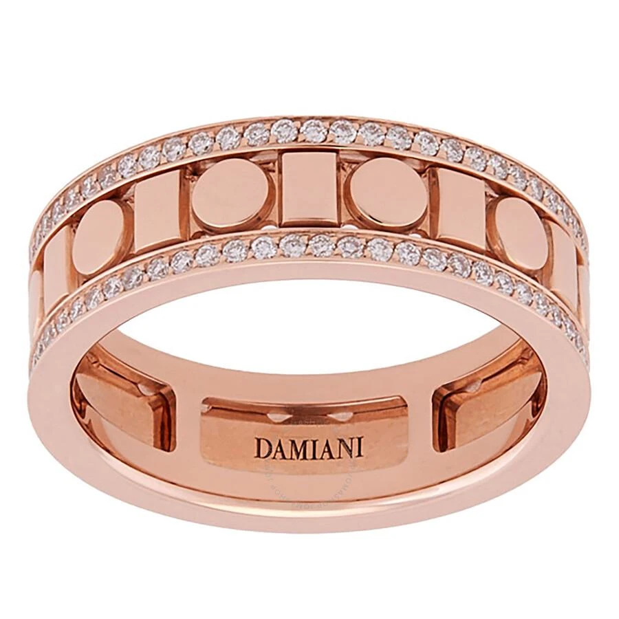 Damiani Belle Epoque Reel Rose Gold 0.37 CT Diamond Ring 2