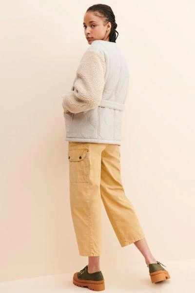 Line + Dot Line + Dot Milan Padded Sherpa Jacket 2