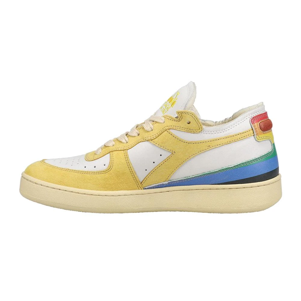 Diadora Mi Basket Row Cut Denver 55 Lace Up Sneakers 3