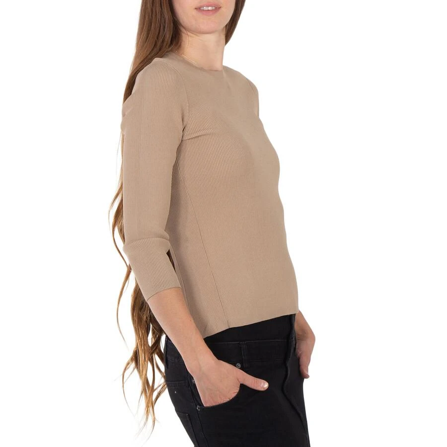 Tibi Ladies Latte Giselle Openback Stretch Sweater 3
