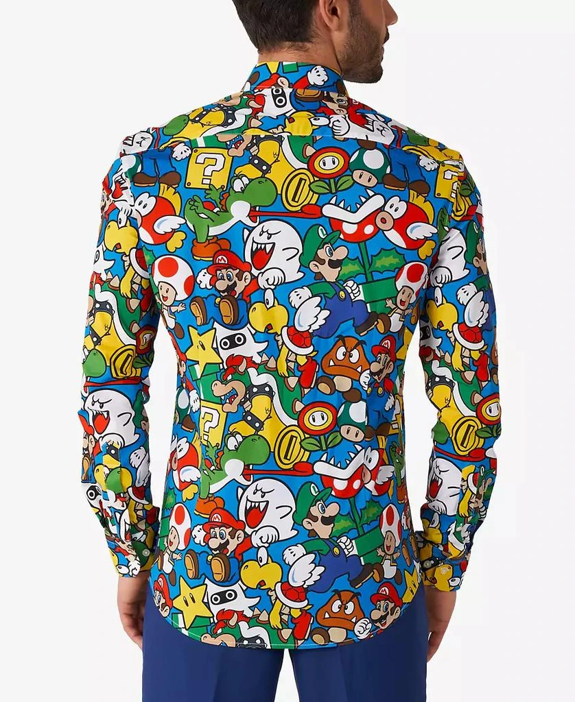 OppoSuits Men's Super Mario Licensed Nintendo Dress Shirt 2