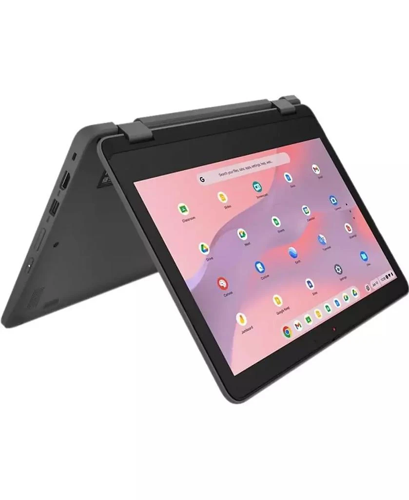 Lenovo 300e Yoga Chromebook Gen 4 11.6" HD 2-In-1 Touchscreen Laptop, MediaTek Kompanio 520 2.0GHz, 4GB RAM, 32GB eMMC, ChromeOS, Graphite Gray 1