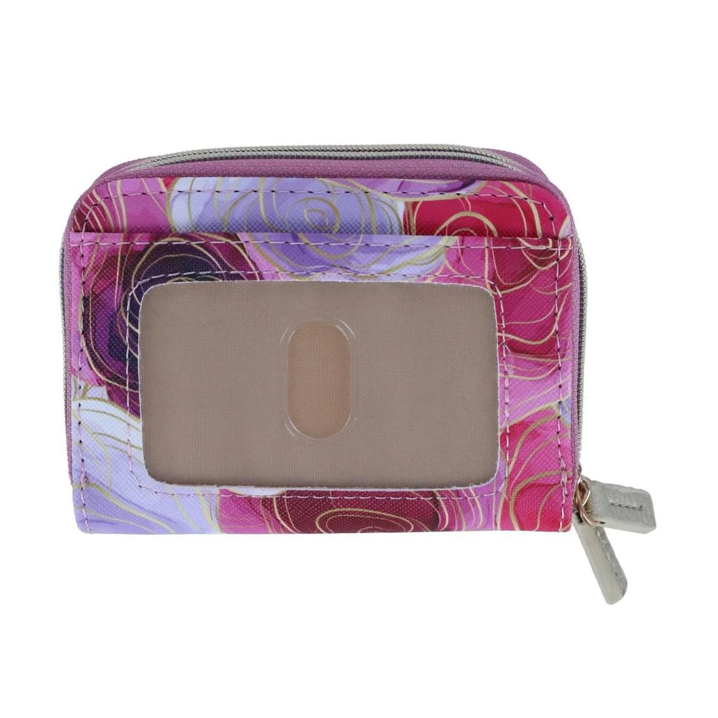 Buxton Women's Stylish Colored Multi Card Case Wizard Wallet 12