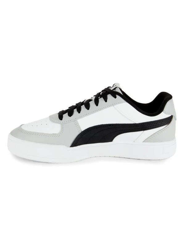 Puma Carter Perforated Leather Low Top Sneakers 4