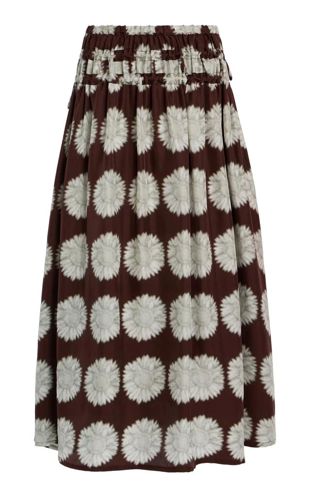 Asceno Asceno - The Calvia Skirt - Brown - XL - Moda Operandi 1