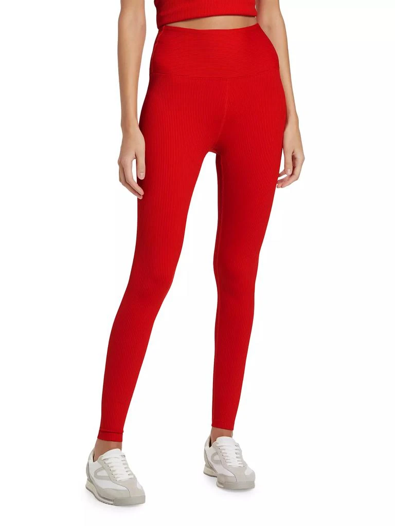 Year Of Ours High-Rise Rib-Knit Leggings 3