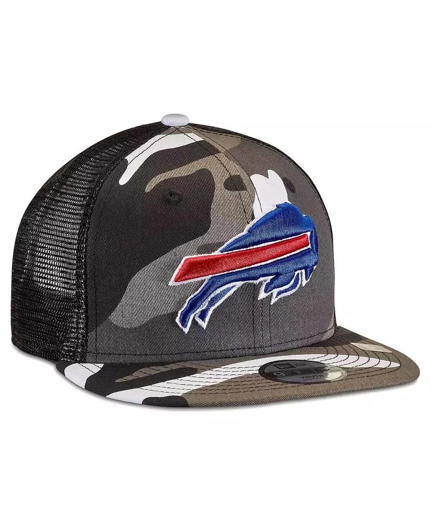 New Era Youth Boys Camo Buffalo Bills Trucker 9FIFTY Snapback Hat 3