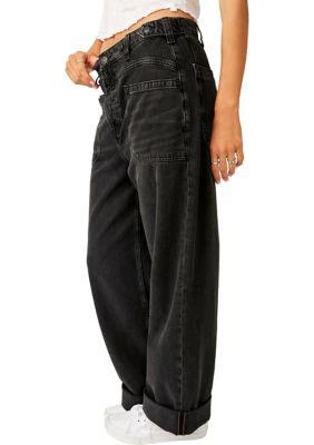 Free People People We The Free Palmer Cuffed Jeans 3