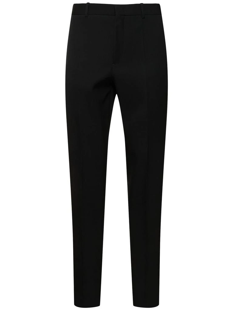 Jil Sander Sharp Wool Gabardine Pants 1