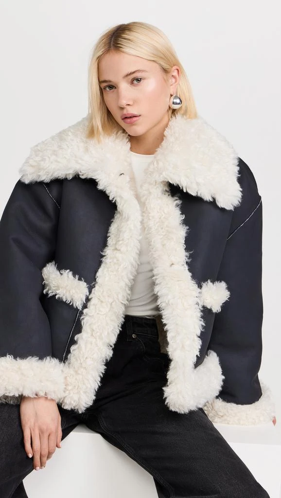 Free People Kiki Sherpa Jacket 1