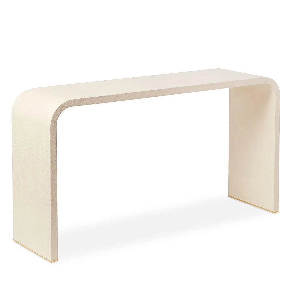 AERIN Shagreen Embossed Console 1