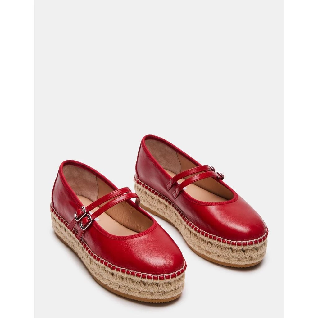 Steve Madden Brinn Red Leather 2
