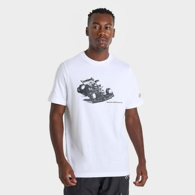 PUMA Men s Puma Mercedes AMG Petronas F1 Essentials Graphic T Shirt T Shirts BeyondStyle