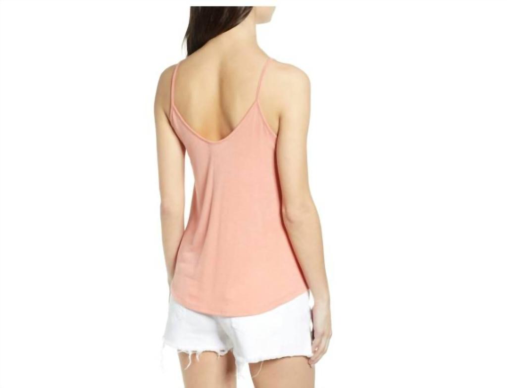 ALL IN FAVOR All In Favor - Twisted Button Front Draped Tank Top