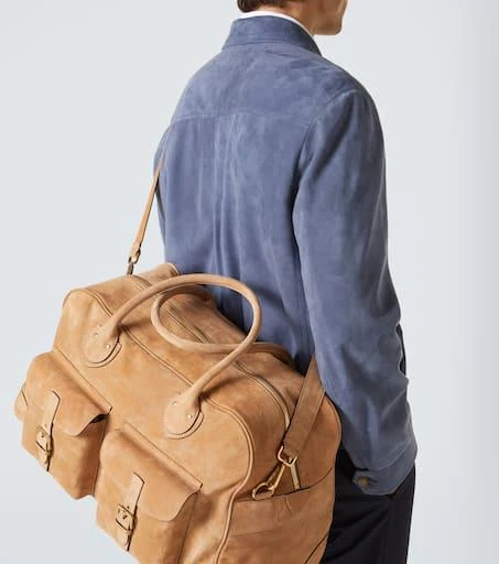 Brunello Cucinelli Suede duffel bag 3