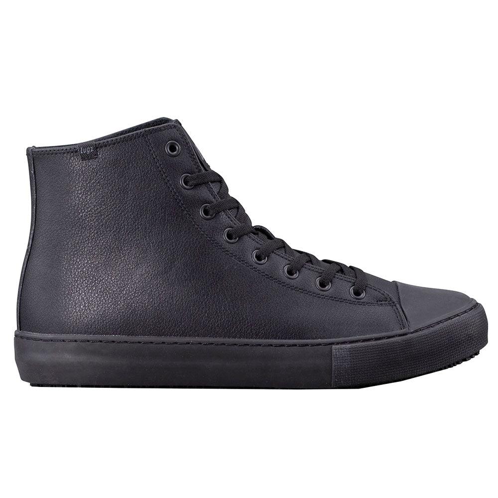 【関税込み】BOSS ブラック Zero Hito ハイカットスニーカー Hugo Boss Zero Hito 2sn black Leather UK9 EU43 Mens Shoes