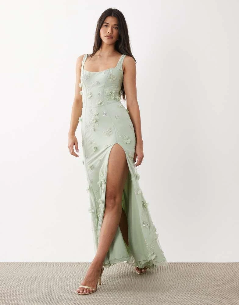 Oh Polly Oh Polly premium embellished corset dress in sage green - Dresses  & Skirts - Compare Prices from 7+ Stores - Free Shipping - BeyondStyle