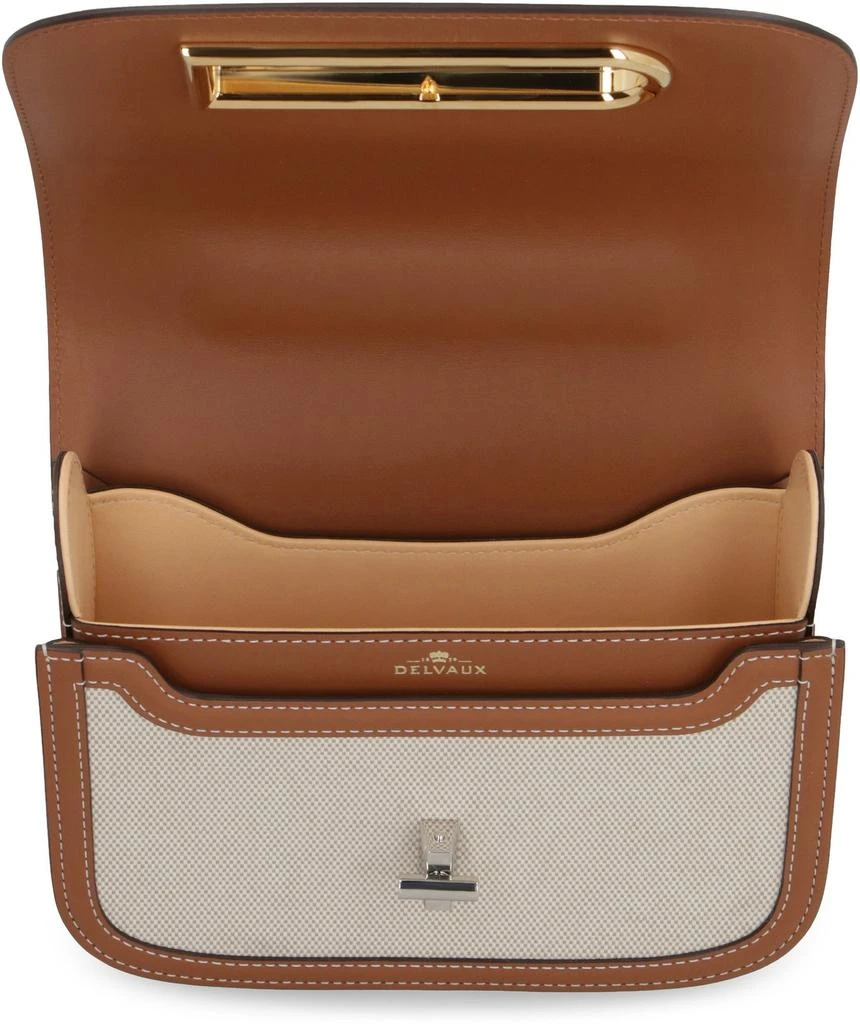 DELVAUX Delvaux Lingot Canvas Flap Shoulder Bag 6