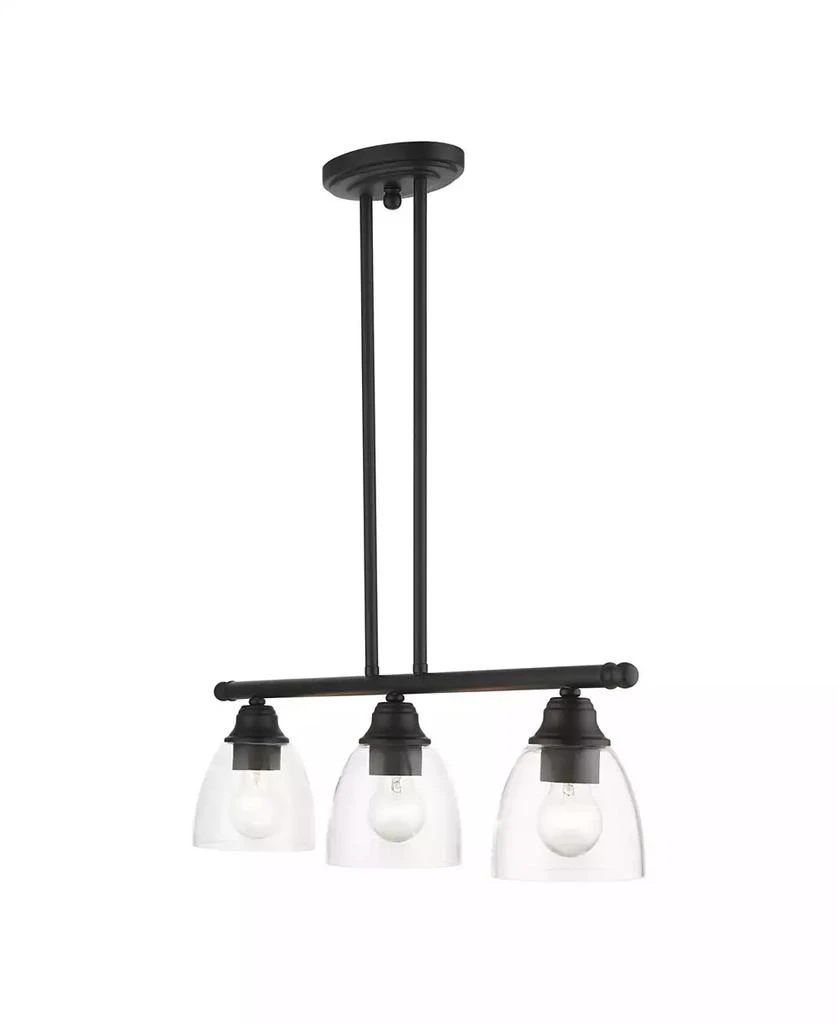 Livex Montgomery 3 Lights Linear Chandelier 4