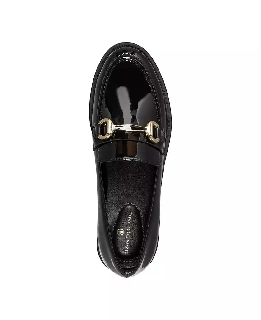 Bandolino Women's Franny Lug Sole Hardware Loafers 4