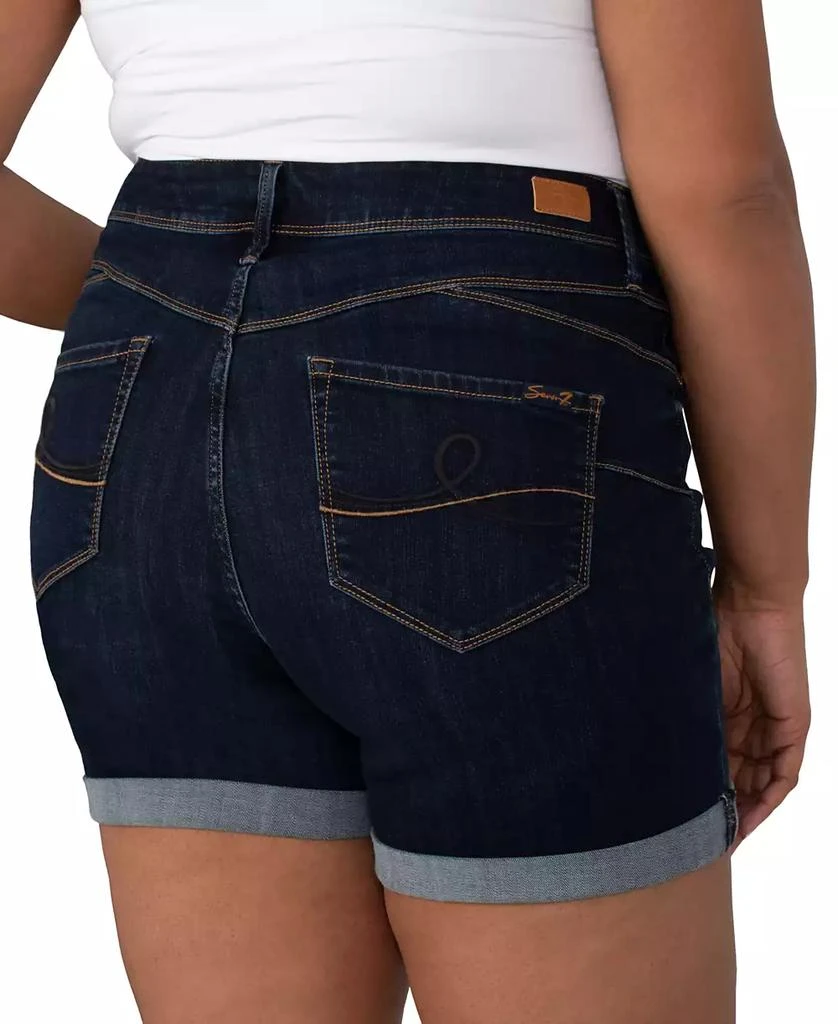 Seven7 Plus Size Booty Shaper 5" Shorts 3