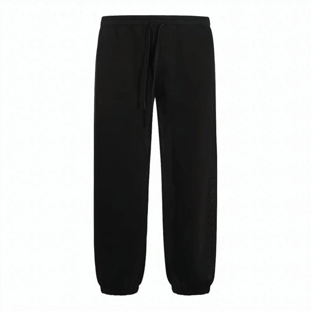 Versace Black Cotton Jogger Pants