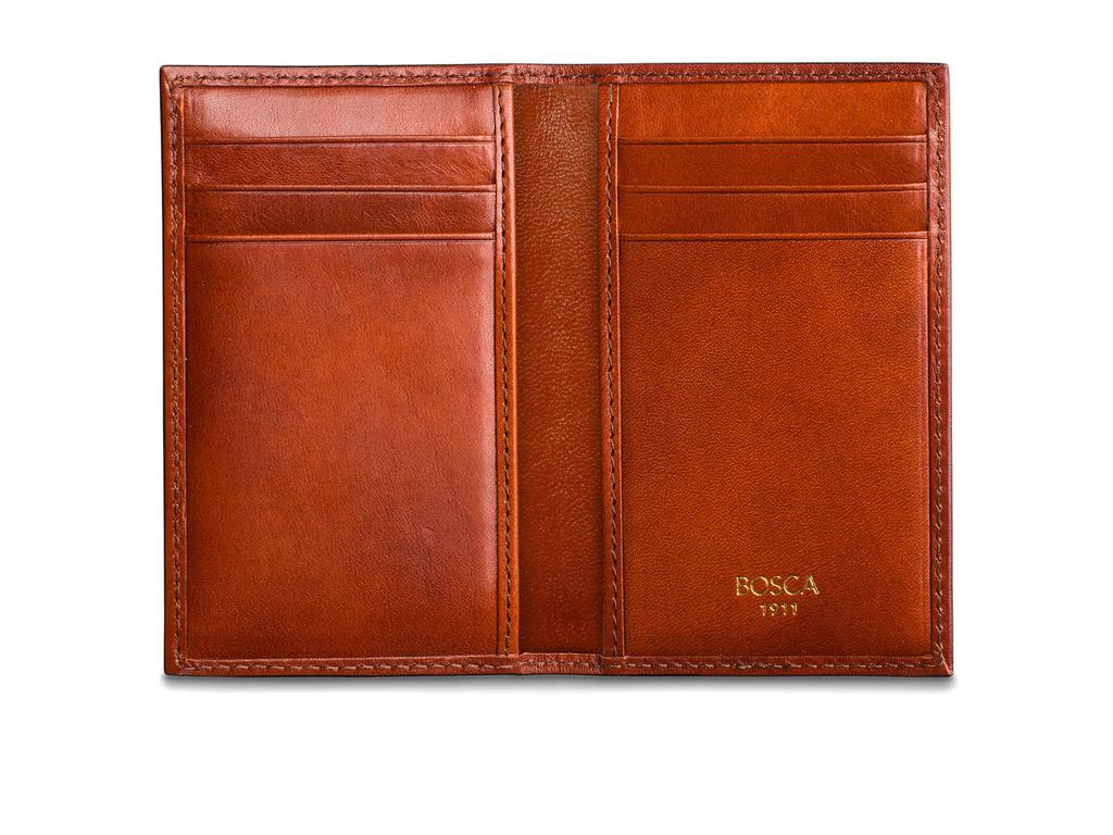 Bosca Old Leather Collection - 8 Pocket Credit Card Case