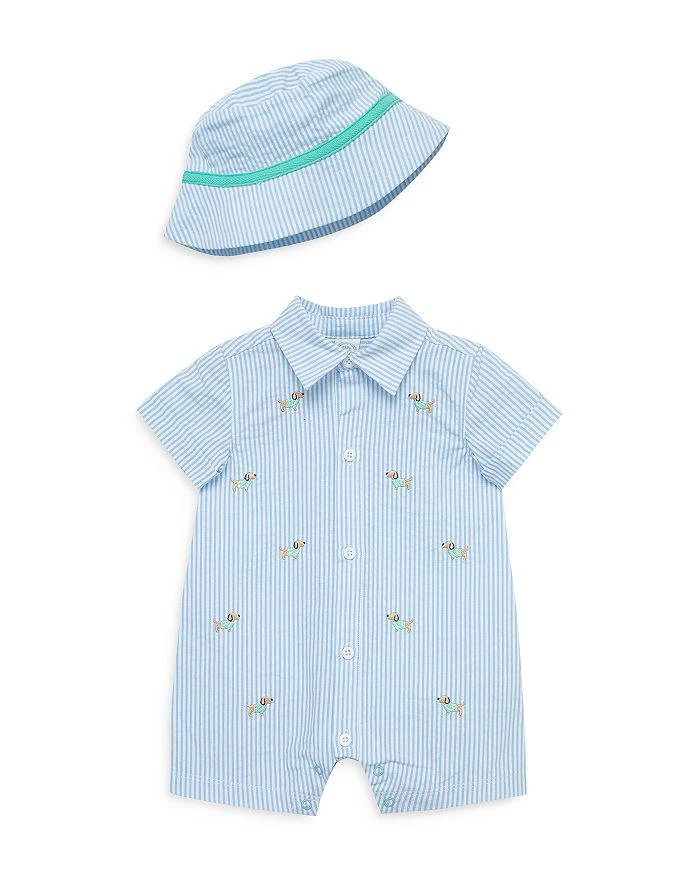 Little Me Boys' Puppies Romper & Hat - Baby 1