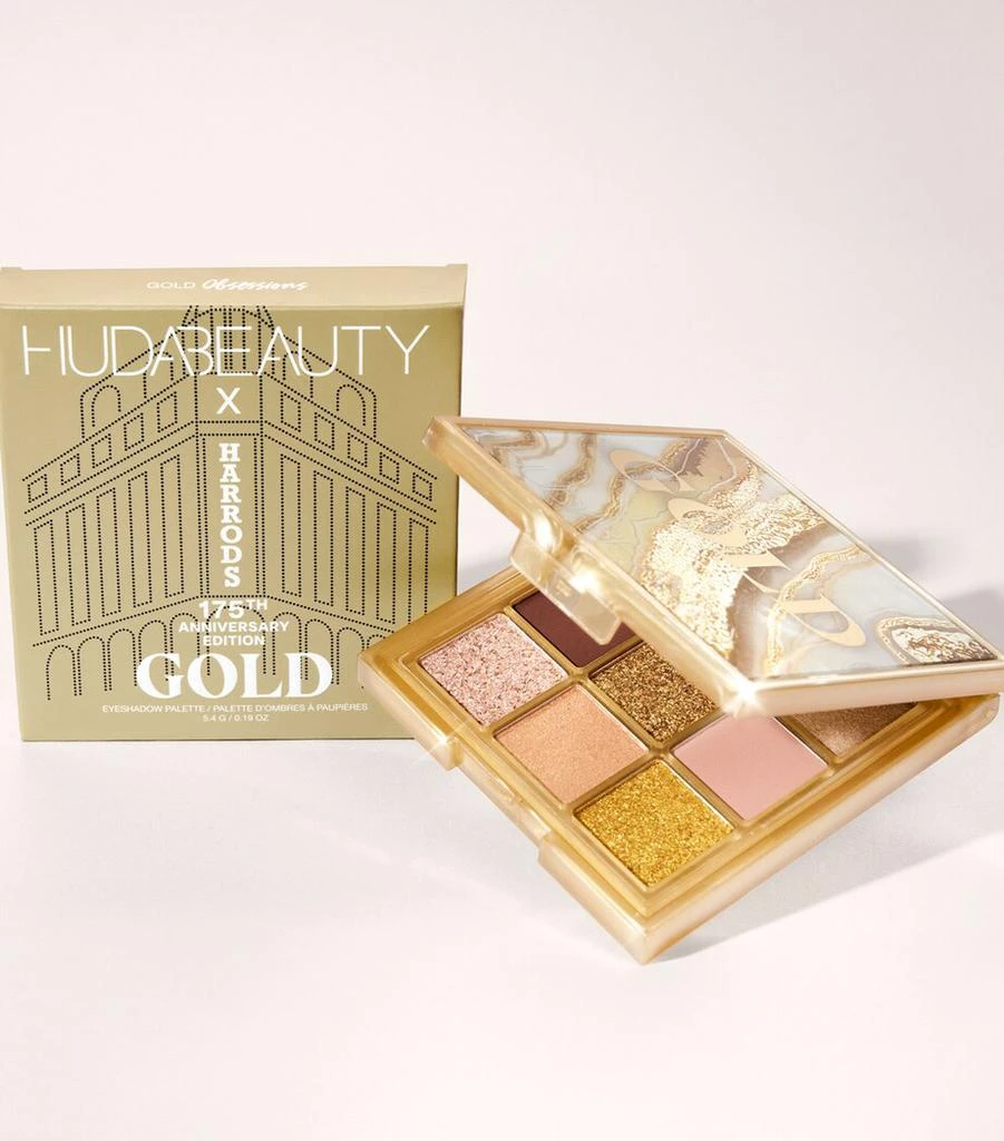 Huda Beauty 175 Anniversary Edition Gold Obsession Eyeshadow Palette 5