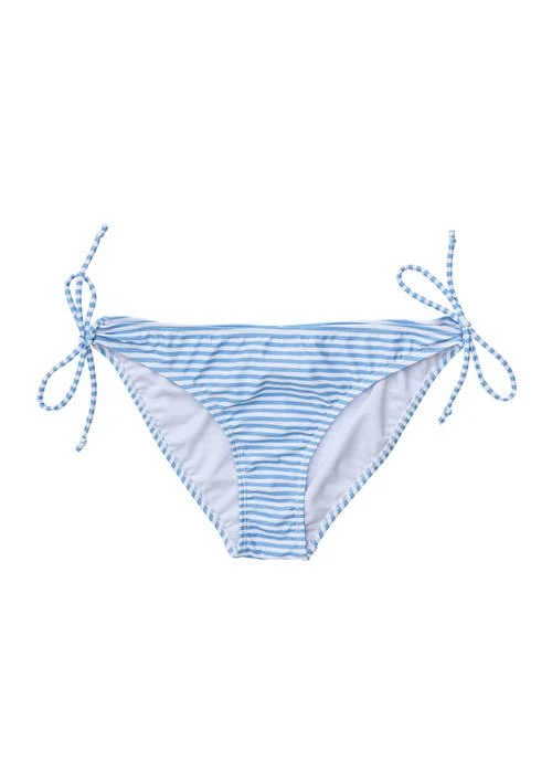 Snapper Rock Rock Sustainable Stripe Bikini Bottoms 1