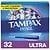 Tampax Tampons with LeakGuard Braid Unscented, Ultra absorbency 1