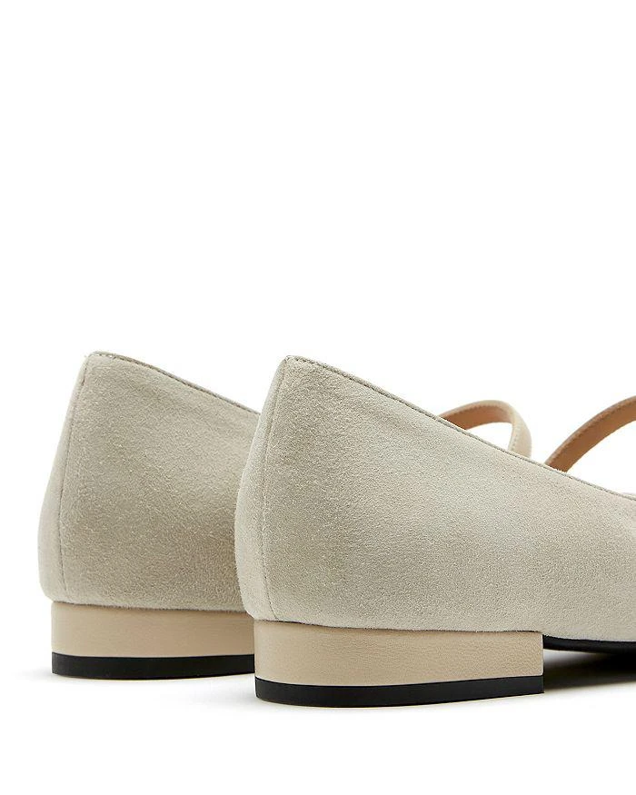 La Canadienne Women's Fritz Suede Leather Ballet Flats 5