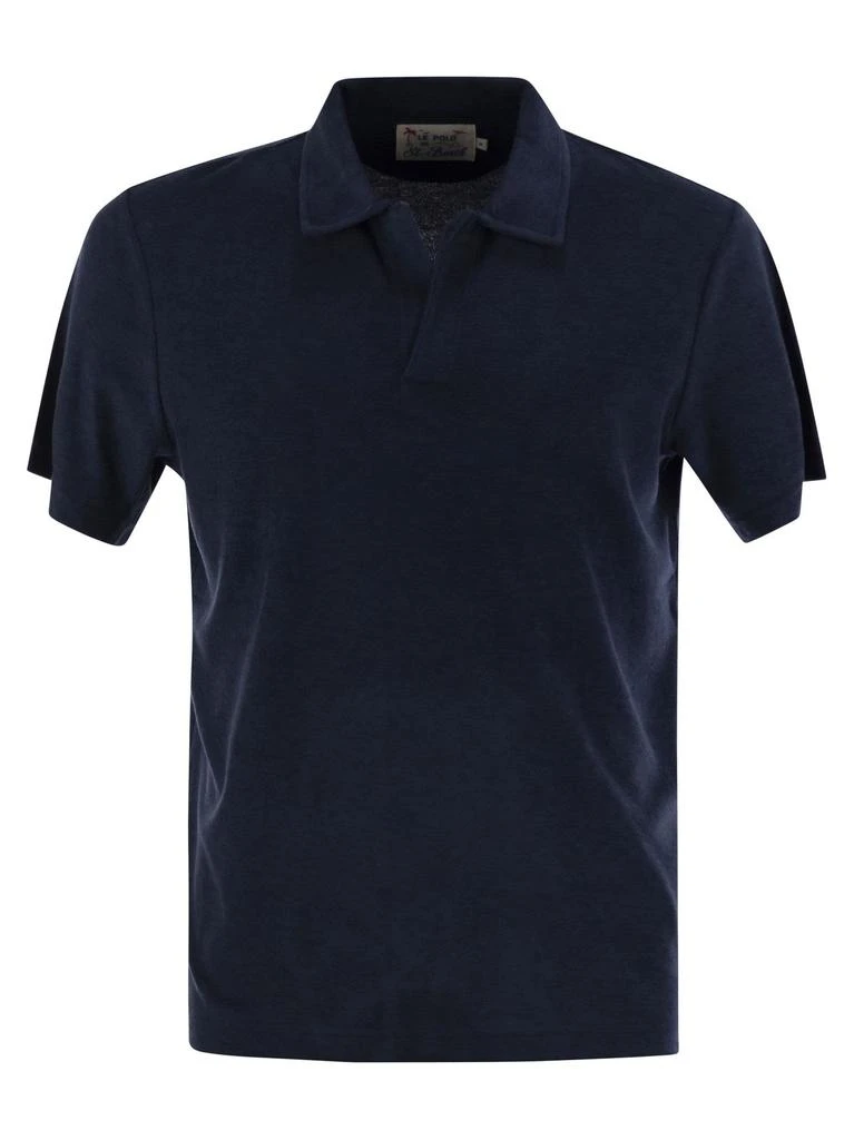 Mc2 Saint Barth Mc2 Saint Barth Jeremy Terry Buttonless Polo Shirt 1