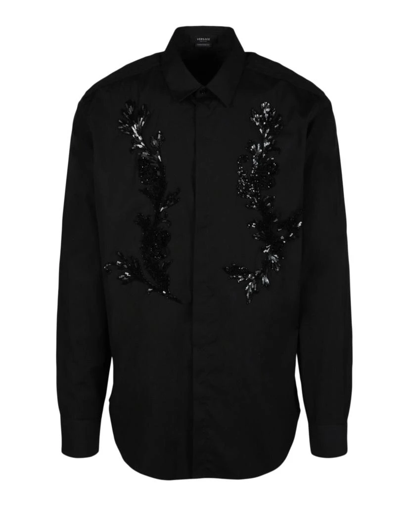 Versace Beaded Dress Shirt 1