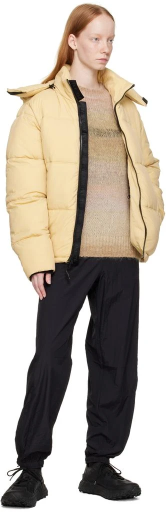 The Very Warm Beige Hooded Puffer Jacket 4