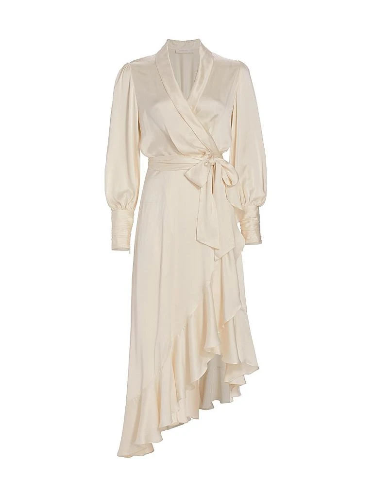 Zimmermann Silk Wrap Midi-Dress 1