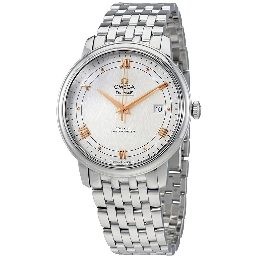 Omega De Ville Prestige Co-Axial Silver Dial Men's Watch 424.10.40.20.02.004 1