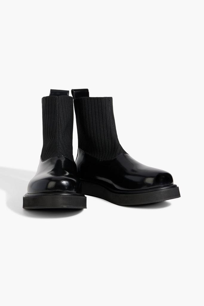 BY MALENE BIRGER Chayla patent-leather ankle boots