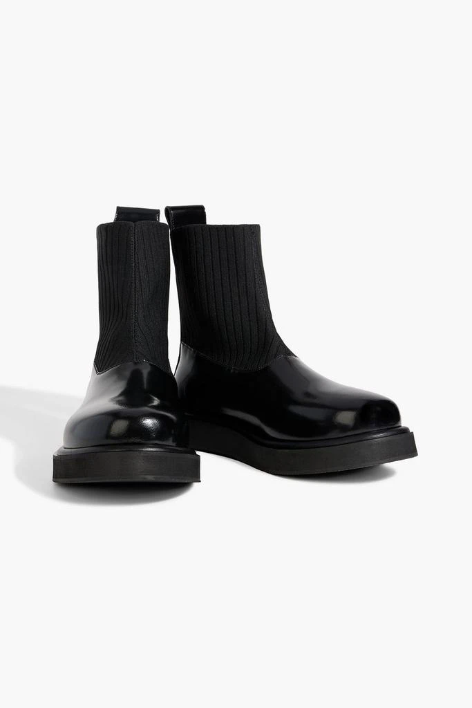 BY MALENE BIRGER Chayla patent-leather ankle boots 2