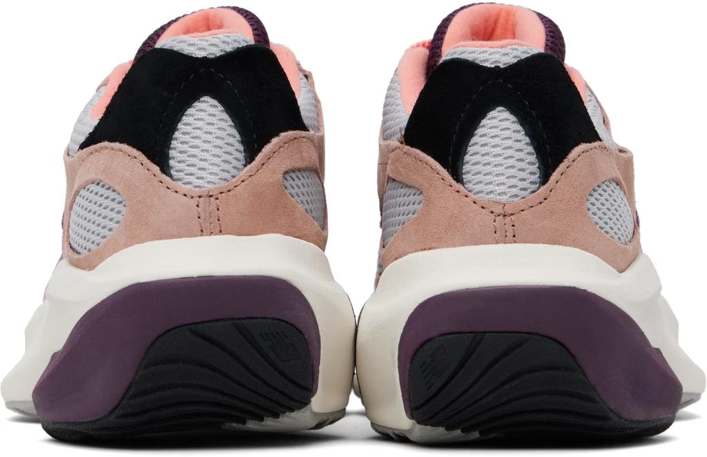 New Balance Gray & Pink WRPD Runner Sneakers 2