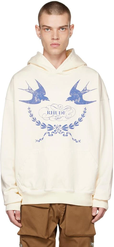 Rhude Off-White Sparrow Hoodie 1