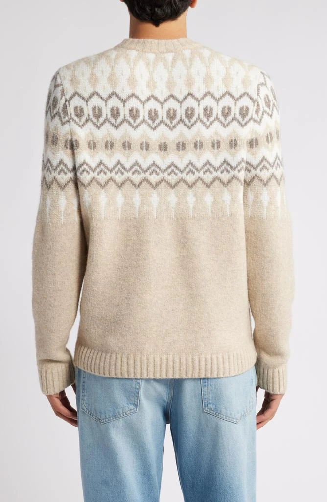 Treasure & Bond Fair Isle Jacquard Crewneck Sweater 2
