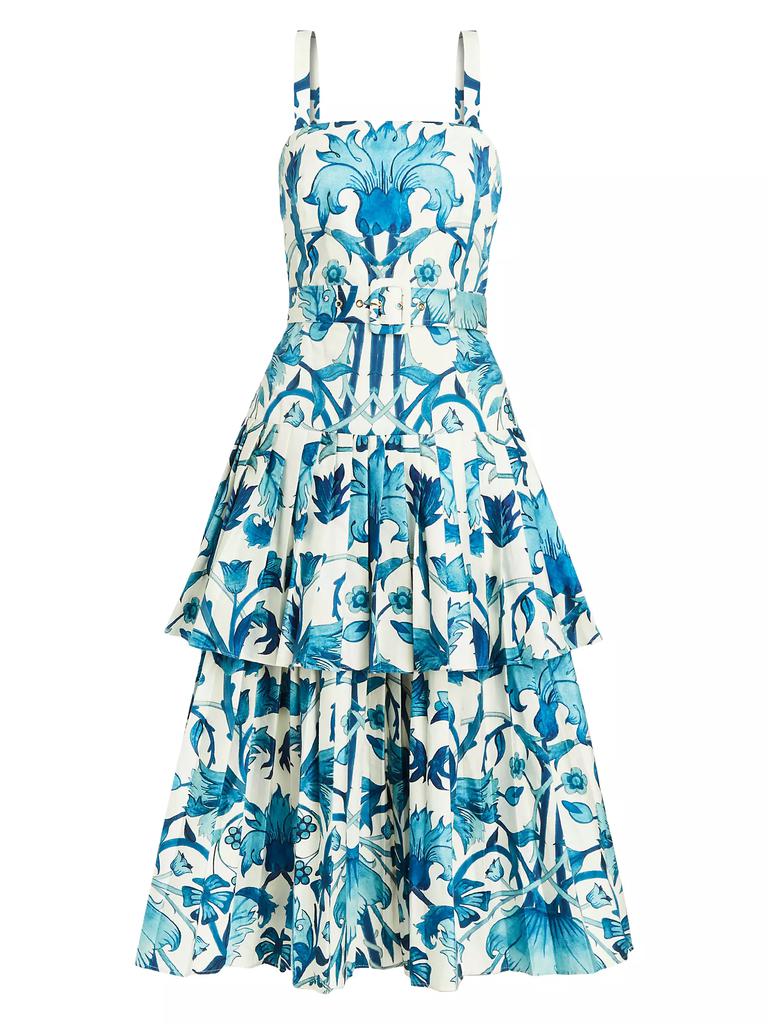 Mestiza New York Virginie Floral Sleeveless Midi-Dress