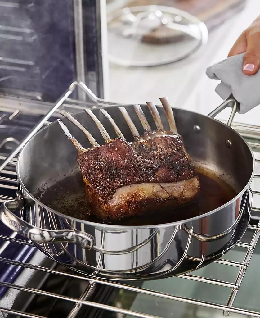 Greenpan Valencia Pro Stainless Steel Uncoated 5-Quart Sauté Pan with Lid 5