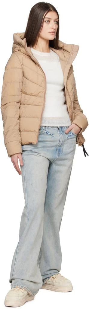Canada Goose Tan 'Black Label' Clair Down Jacket 5