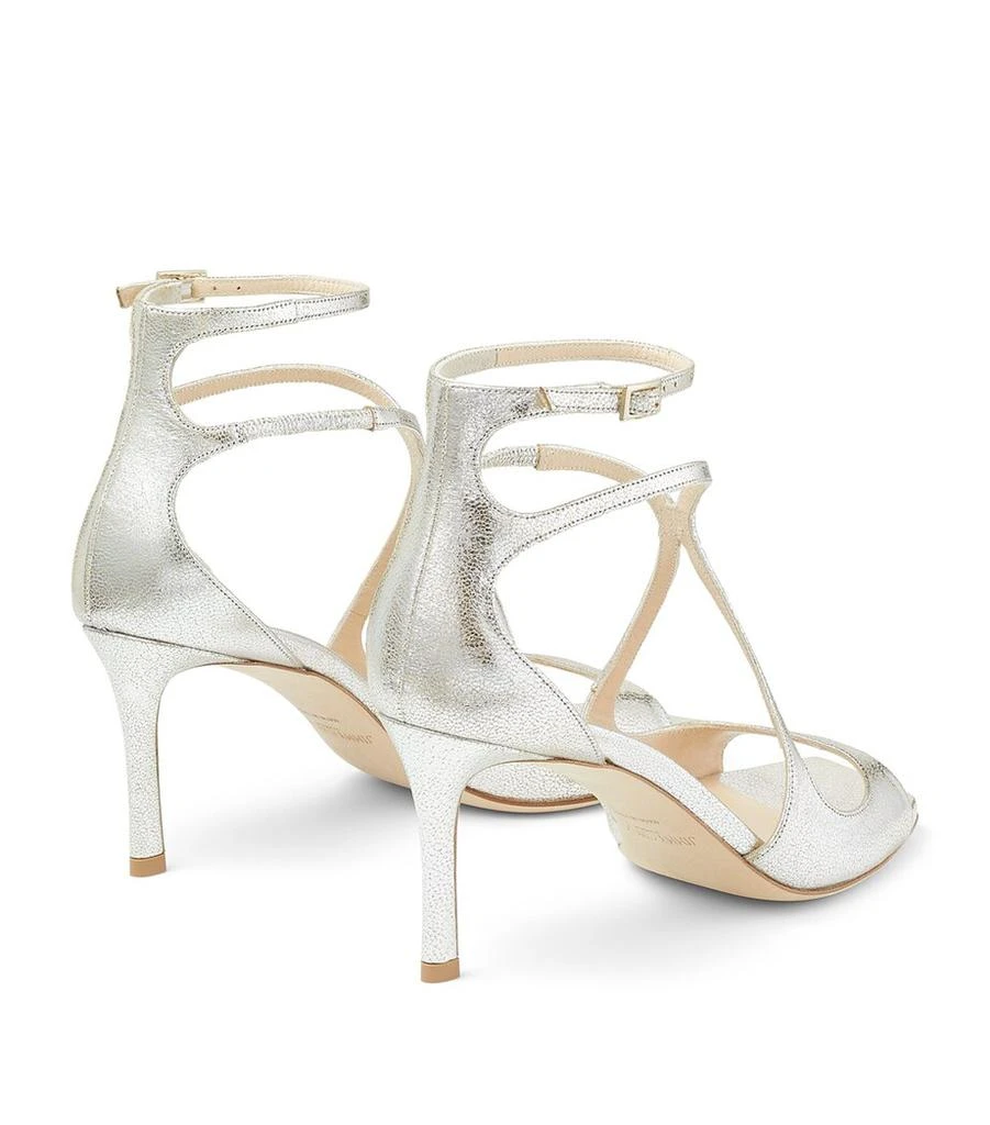Jimmy Choo Azia 75 Leather Sandals 3