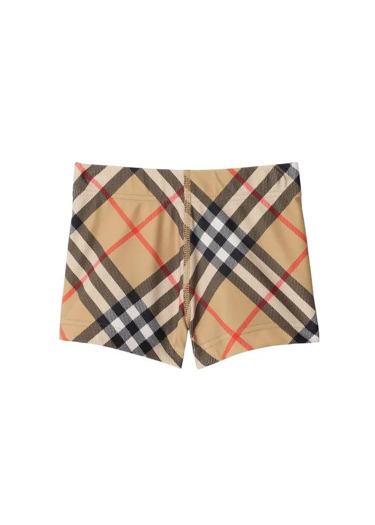 Burberry Check swim shorts 2