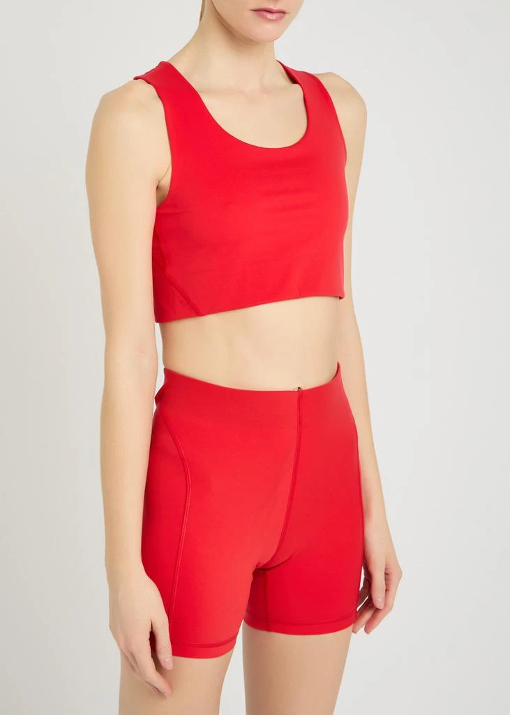 LITERARY SPORT Maud stretch-jersey bra top 2